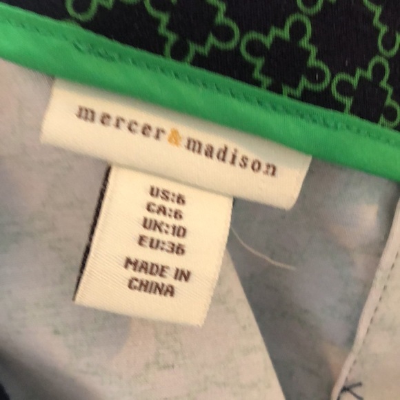 Mercer & Madison Pencil Skirt Cotton Spandex Blend Size 6 - Picture 5 of 6